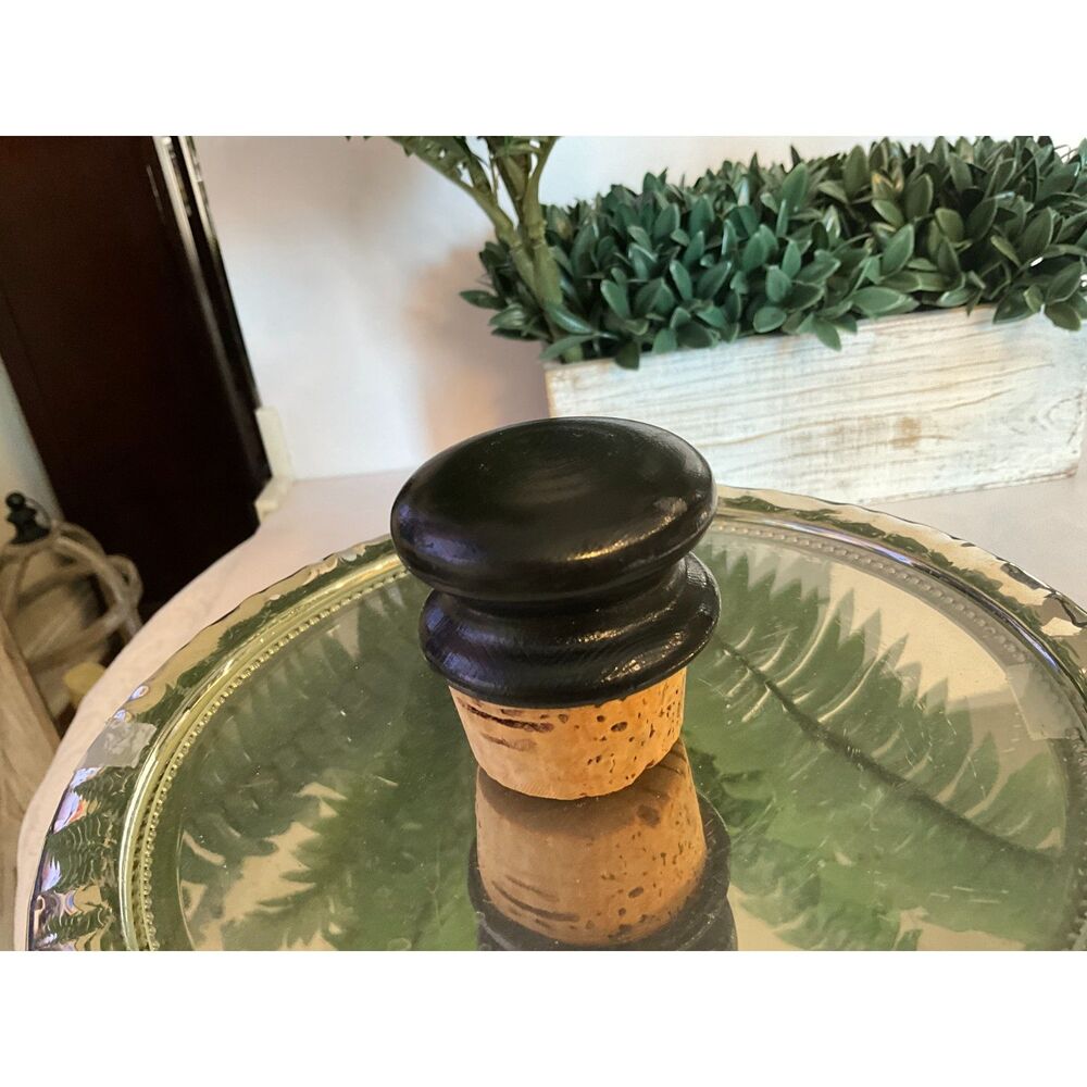 MCM Inland Glass Company carafe coffee or wine; great Mid Century vintage look - Picture 8 of 8